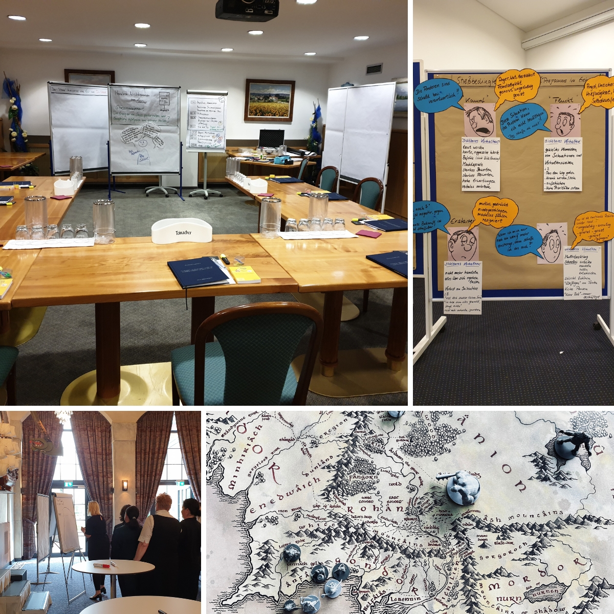 Seminar und Training Raeume Beispiele von Petra Isabel Schlerit